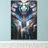 Ätherische Königin von Galaxy Canvas drucken Leinwanddruck (Insitu (Holzboden))