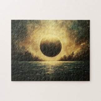 Ätherische kosmische Eclipse Puzzle