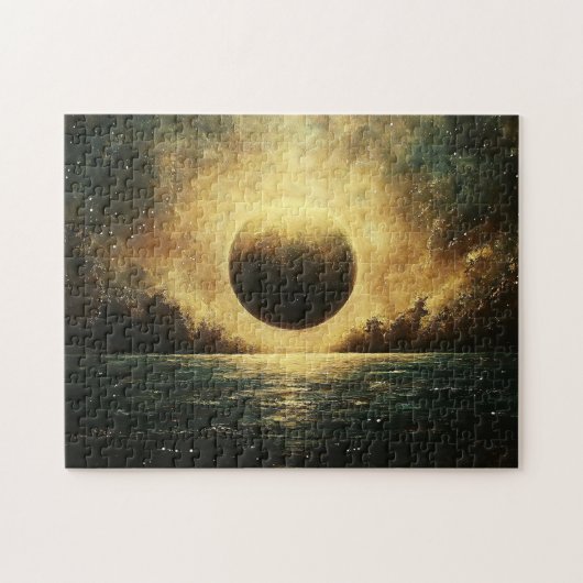 Ätherische kosmische Eclipse Puzzle (Horizontal)