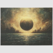 Ätherische kosmische Eclipse Seidenpapier (Vorderseite)