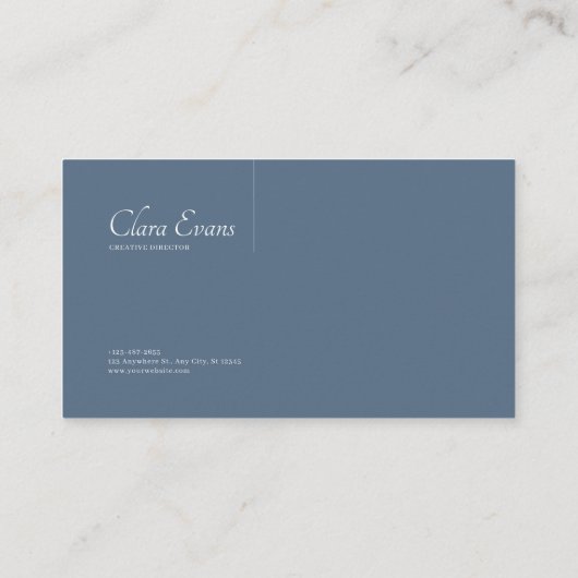 Ätherische kosmische Wirbel Visitenkarte (Rückseite)