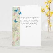 ätherische Kunst der heartfelt kundenspezifischen Karte (Gelbe Blume)