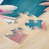 Ätherische Kunst | Schöne Fee mit blauem Haar Puzzle (Seite)