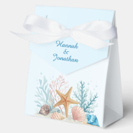 Ätherische Küstenromanze-Hochzeit Geschenkschachtel