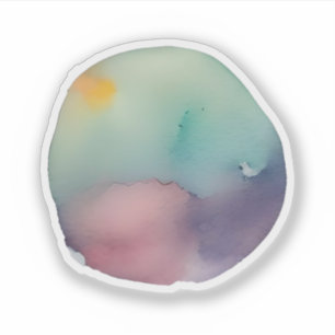 Ätherische Landschaft Aufkleber