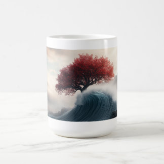 Ätherische Landschaft Tasse