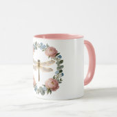 Ätherische Leuchtkunst der Libelle Tasse (VorderseiteRechts)