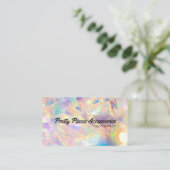 Ätherische Leuchtmittel Kleidung Boutique oder Sch Visitenkarte (Stehend Vorderseite)