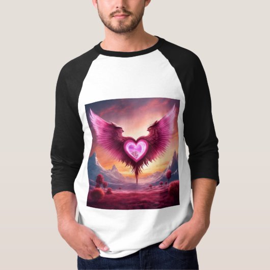Ätherische Liebe in der Wüste" T-Shirt (Vorderseite)