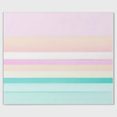 Ätherische Linien: Pastelperfektion Geschenkpapier (Flach)