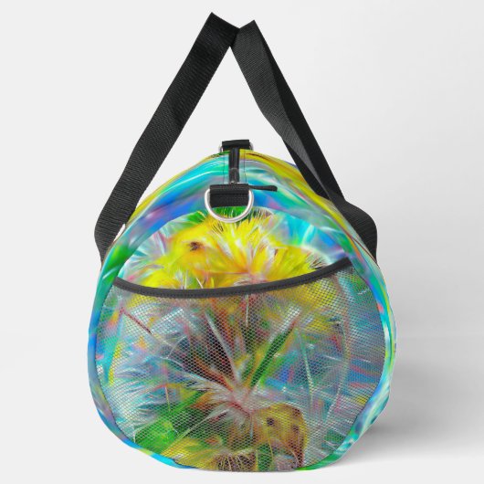 Ätherische Lüster in Neon Dreamscape Duffle Bag (Rechts)