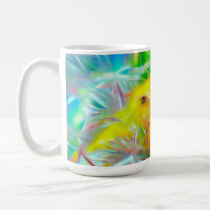 Ätherische Lüster in Neon Dreamscape Kaffeetasse