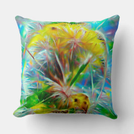 Ätherische Lüster in Neon Dreamscape Kissen