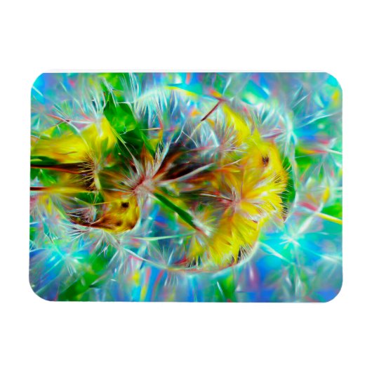 Ätherische Lüster in Neon Dreamscape Magnet (Horizontal)