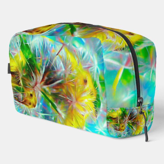 Ätherische Lüster in Neon Dreamscape Waschbeutel (Rechte Ecke)