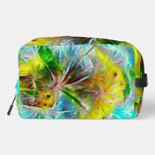 Ätherische Lüster in Neon Dreamscape Waschbeutel (Rückseite)
