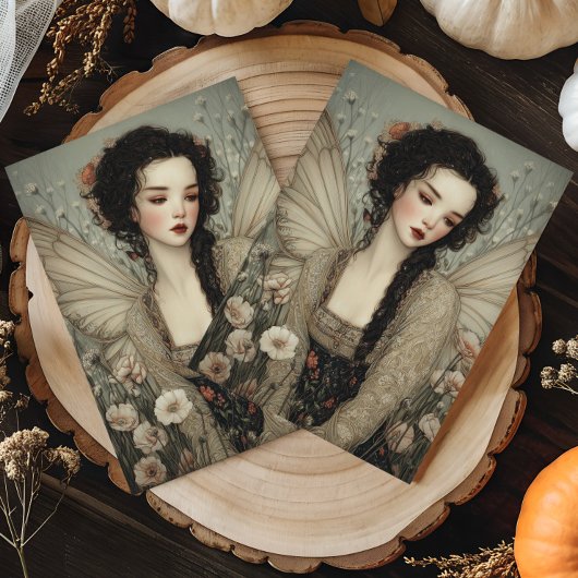 Ätherische Märchen in Wildblume Garden Decoupage Seidenpapier