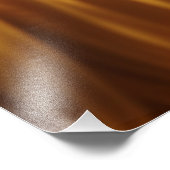 Ätherische Märchenprinzessin mit leuchtender golde Fotodruck (Ecke)