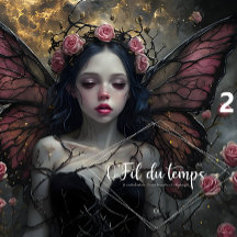 Ätherische Mühle umgeben von lebhaften rosa Rosen