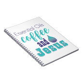 Ätherische Öle Kaffee und Jesus Notizblock (Rechte Seite)