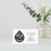 Ätherische Öle machen alles besser Visitenkarte (Stehend Vorderseite)