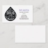 Ätherische Öle machen alles besser Visitenkarte (Vorne/Hinten)