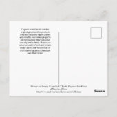 Ätherische Öle Mythos/Fakt Postkarte (Rückseite)