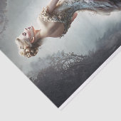 Ätherische Rose Nebel Decoupage Seidenpapier (Ausschnitt)