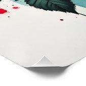 Ätherische Rose Poster (Ecke)