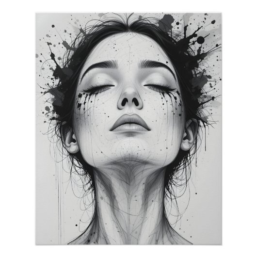 Ätherische Ruhe Poster (Vorderseite)