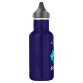 Ätherische schöne Frau nie aufhören zu träumen Edelstahlflasche (Links)