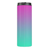 Ätherische schöne Frau nie aufhören zu träumen Thermosbecher (Rückseite)