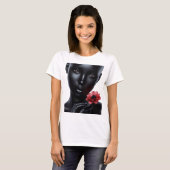 Ätherische Schönheit im Dunkeln T-Shirt (Vorne ganz)