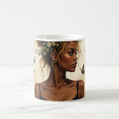 Ätherische Schönheit in Bloom Kaffeetasse (Mittel)