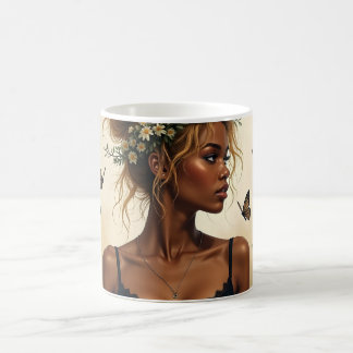 Ätherische Schönheit in Bloom Verwandlungstasse