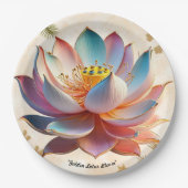 ‚Ätherische Schönheit‘ Pappteller (Vorderseite)