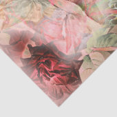 Ätherische Schönheit Vintage Blumendekoupage Seidenpapier (Detail)