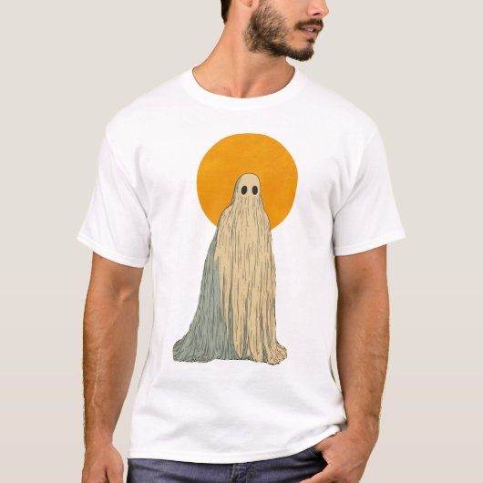 Ätherische Specter gegen Vollmond T-Shirt (Vorderseite)