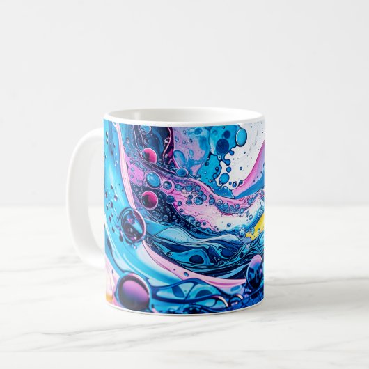 ätherische Ströme Kaffeetasse (Vorderseite Links)