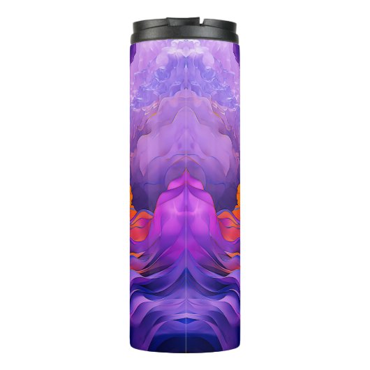 ‚ätherische Ströme‘ Thermosbecher (Rückseite)