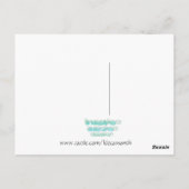 Ätherische Stunde Postkarte (Rückseite)