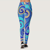 Ätherische Tinte Leggings (Rückseite)