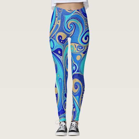 Ätherische Tinte Leggings (Vorderseite)