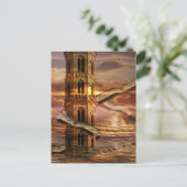 Ätherische Türme Postkarte (Stehend Vorderseite)