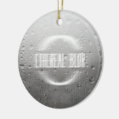 Ätherische Unschärfe Keramikornament (Links)