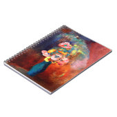 Ätherische Vase von Blume, Gemälde von Odilon Redo Notizblock (Linke Seite)