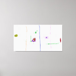 Ätherische Verbindungen Minimalistische Pastell A Leinwanddruck