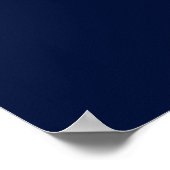 Ätherische violette Blaue Qualle Poster (Ecke)
