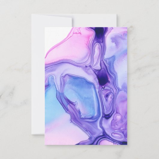 Ätherische Welle Einladung Small V03 (Rückseite)