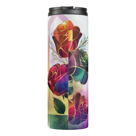 Ätherische Wirbel Thermosbecher (Rückseite)